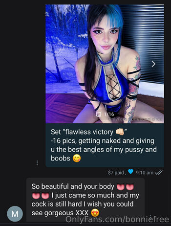 Full leaked Bonniefree private onlyfans photo