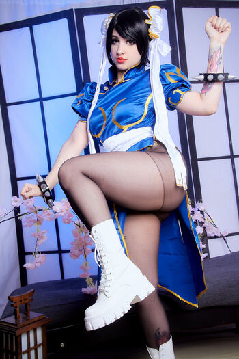 Full leaked Chun li cosplay private onlyfans photo