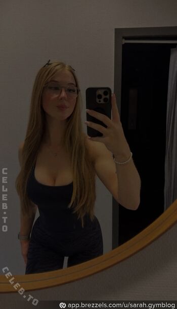 Full leaked Sarah gymblog private onlyfans photo